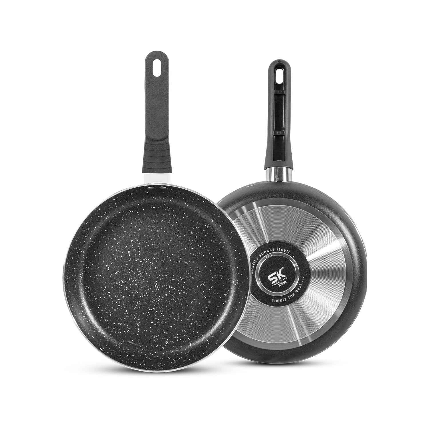 Marble Coated Frying Pan