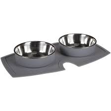 Two-Bowl Pet Set with Mat